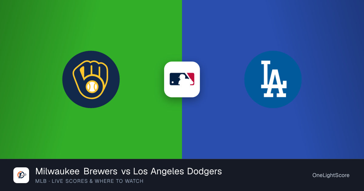 Milwaukee Brewers 2-1 Los Angeles Dodgers: result, scorers and match report