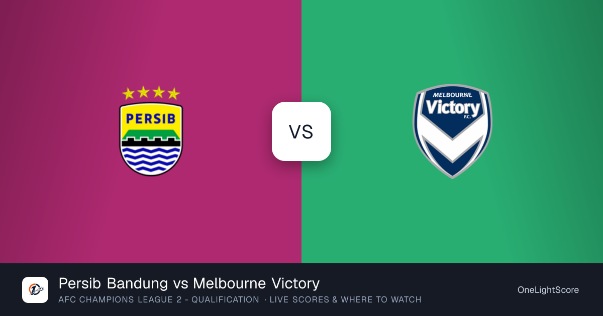 Persib Bandung 2-0 Melbourne Victory: result, scorers and match report