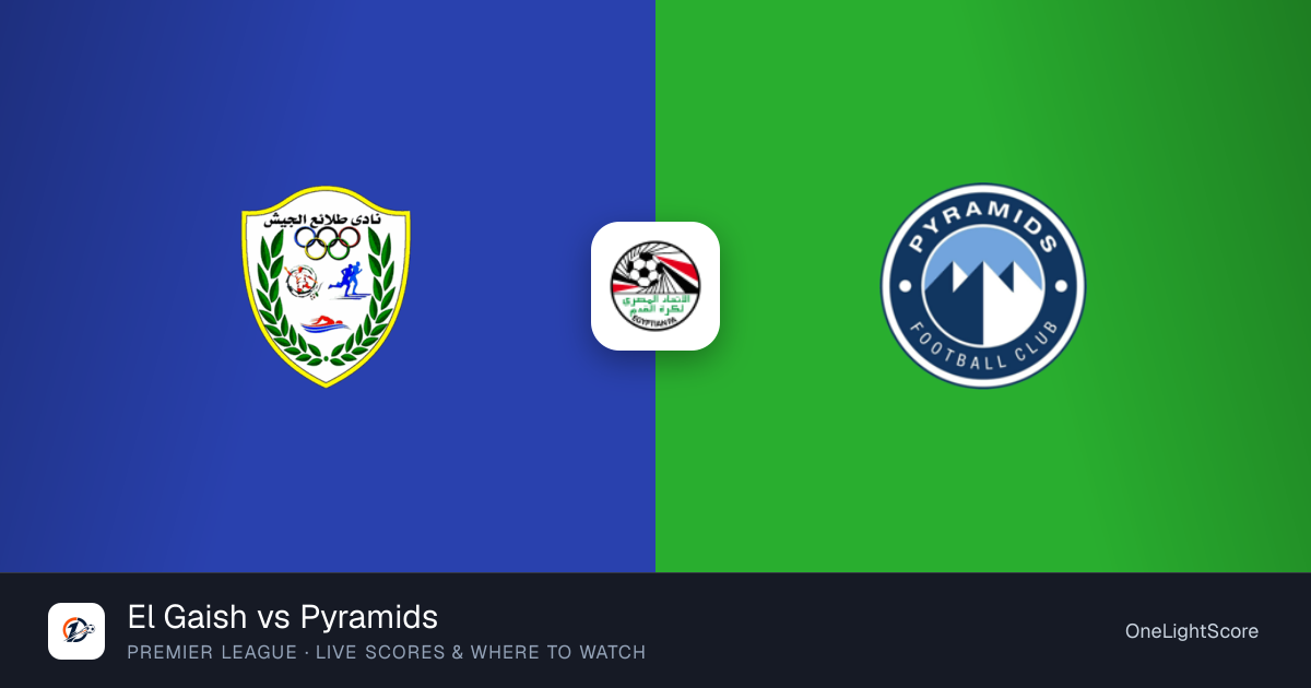 El Gaish vs Pyramids — live score, TV channel & where to watch ...