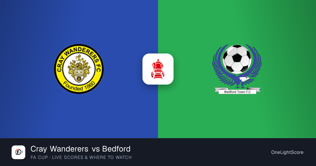 Cray Wanderers 3-2 Bedford: result, scorers and match report