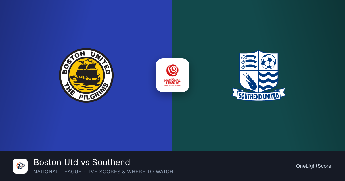 Boston Utd 1-2 Southend: result, scorers and match report