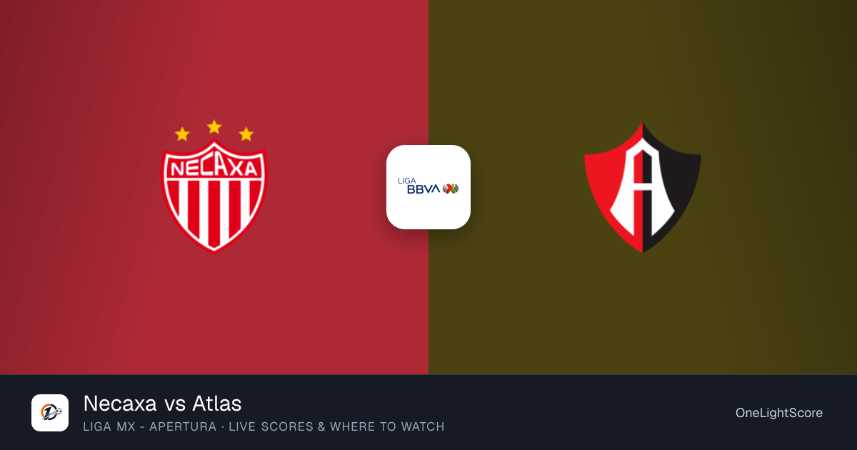 Necaxa 0-2 Atlas: result, scorers and match report
